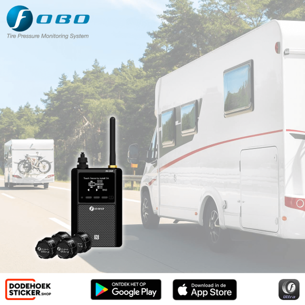 Fobo Ultra TPMS Camper Set (Zwart)